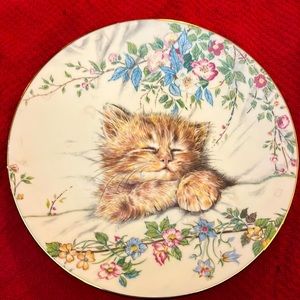 Royal warchester kitten classics plate